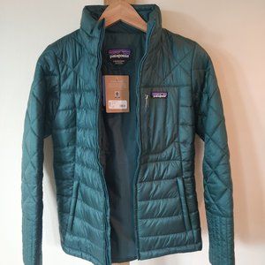 NWT Patagonia 'Radalie' Puffer Jacket Green - Womens Small